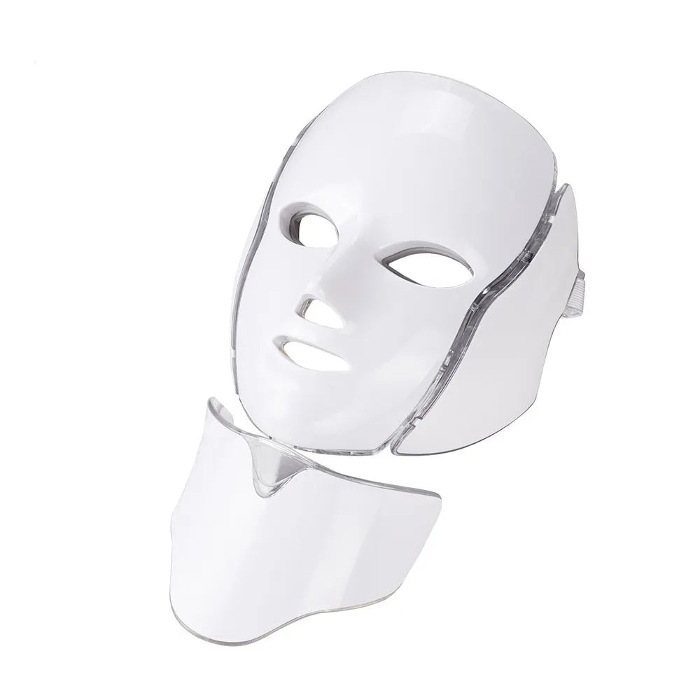 GlowWave 7-Color LED Light Therapy Face & Neck Mask